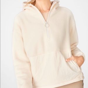 | Fabletics | Lotta Sherpa half-zip jacket. Size XS.